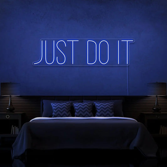 Just Do It Neon Sign 𝕹𝖊𝖔𝖓 𝐏𝐚𝐫𝐚𝐝𝐲𝐬𝐞 