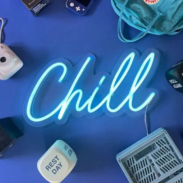 Neon Chill Sign 𝕹𝖊𝖔𝖓 𝐏𝐚𝐫𝐚𝐝𝐲𝐬𝐞 