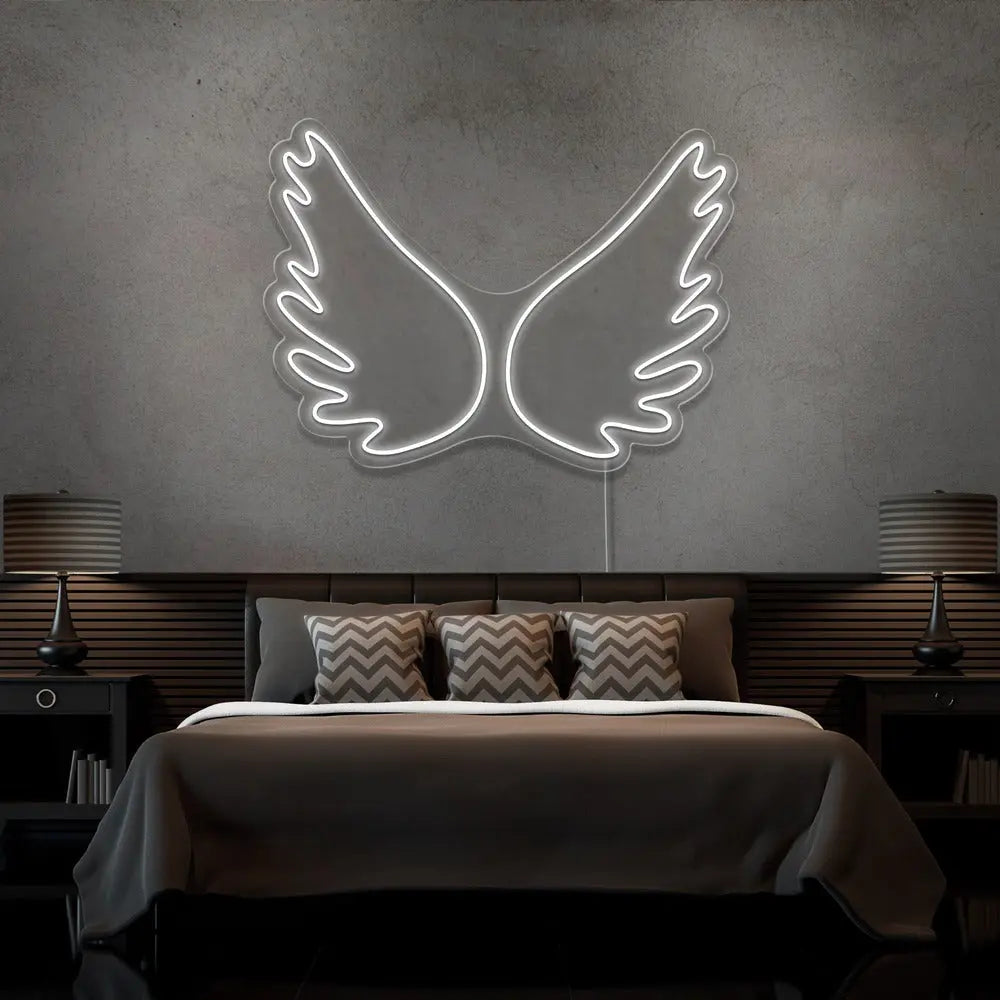 Angel Wings Neon Sign 𝕹𝖊𝖔𝖓 𝐏𝐚𝐫𝐚𝐝𝐲𝐬𝐞 