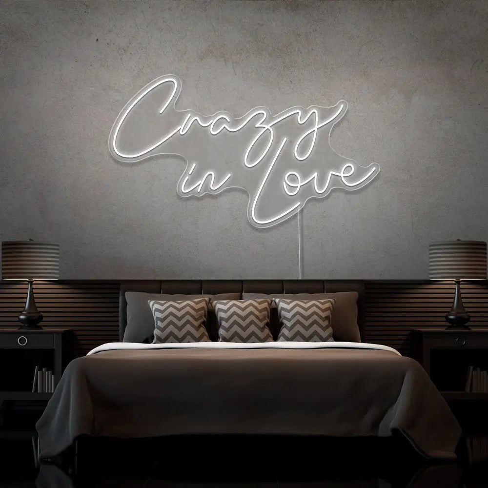 Crazy In Love Neon Sign 𝕹𝖊𝖔𝖓 𝐏𝐚𝐫𝐚𝐝𝐲𝐬𝐞 