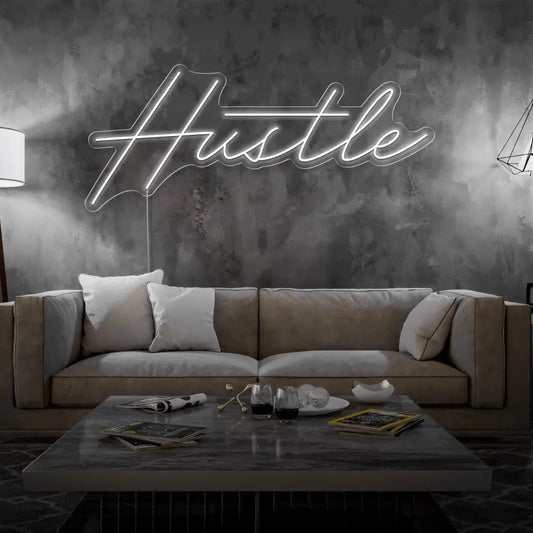 Hustle Neon Sign 𝕹𝖊𝖔𝖓 𝐏𝐚𝐫𝐚𝐝𝐲𝐬𝐞 