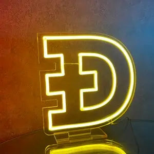 Dogecoin LED Neon Sign | Neon Paradyse. NeonParadyse 