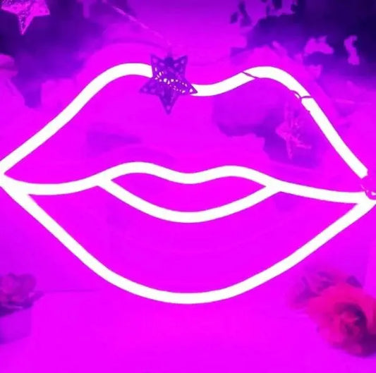 Pucker Up Lips Light 𝕹𝖊𝖔𝖓 𝐏𝐚𝐫𝐚𝐝𝐲𝐬𝐞 