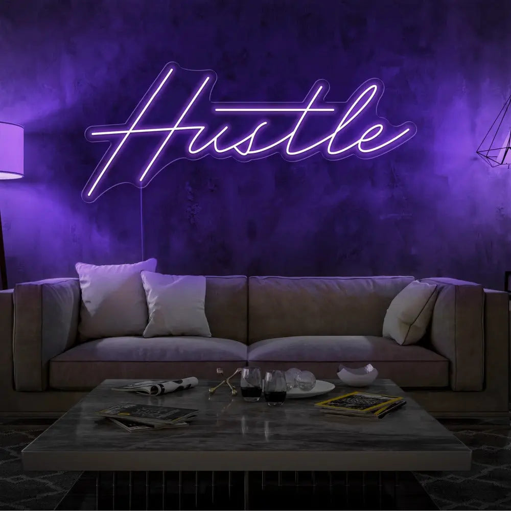 Hustle Neon Sign 𝕹𝖊𝖔𝖓 𝐏𝐚𝐫𝐚𝐝𝐲𝐬𝐞 