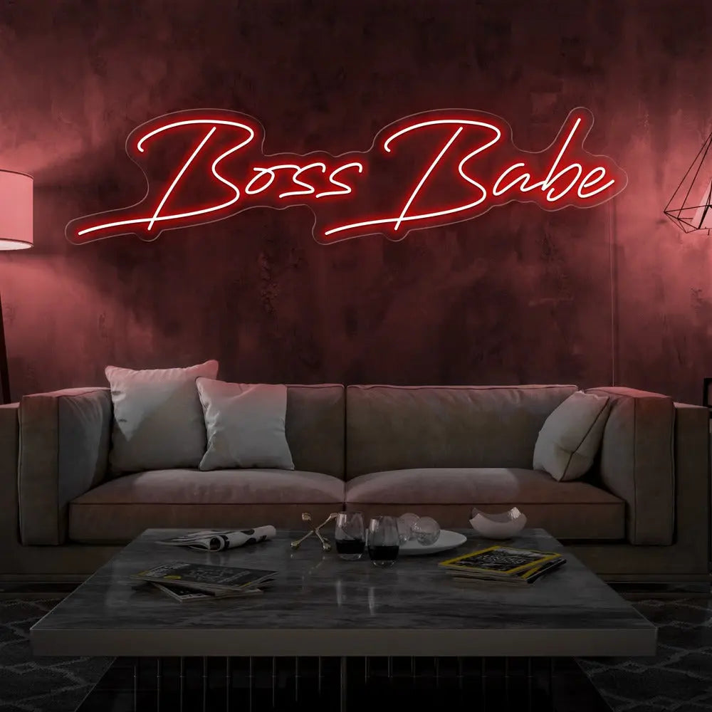 Boss Babe Neon Sign 𝕹𝖊𝖔𝖓 𝐏𝐚𝐫𝐚𝐝𝐲𝐬𝐞 